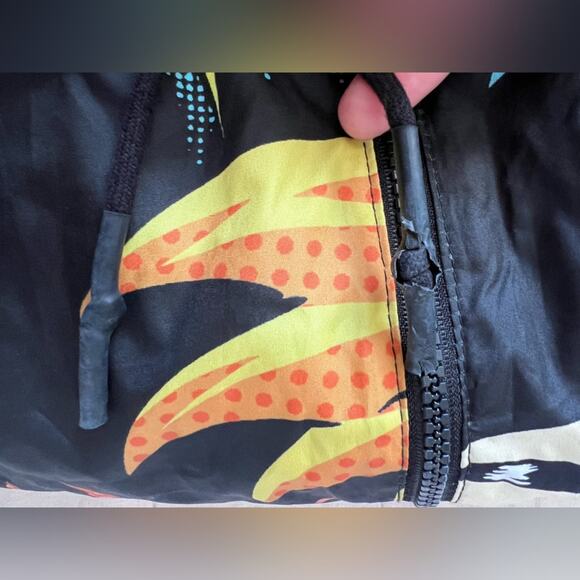 Members Only Black Cartoon Print Jacket - Picture 5 of 12